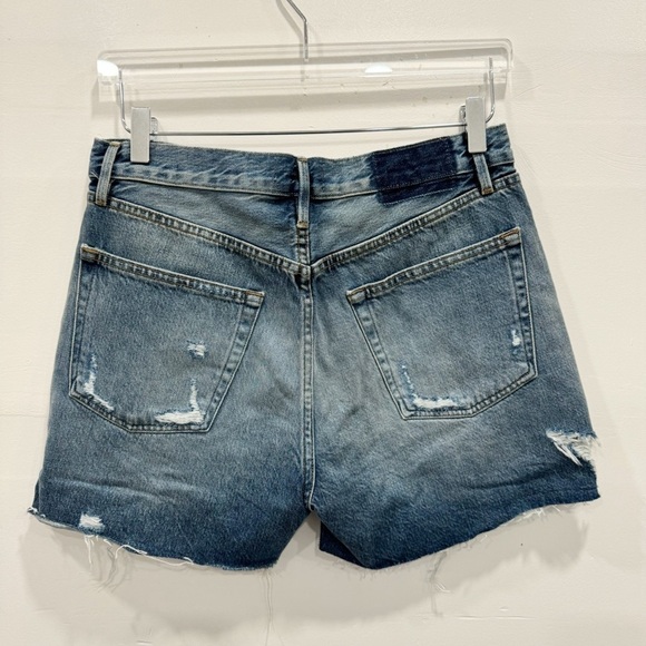 Frame High Rise Vintage Jeans Frays Northville Rips Size 28 - Picture 2 of 9